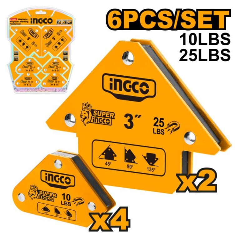 6 Pieces Welding Holder Set Ingco Tools South Africa