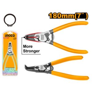 Bent Head And External Circlip Plier