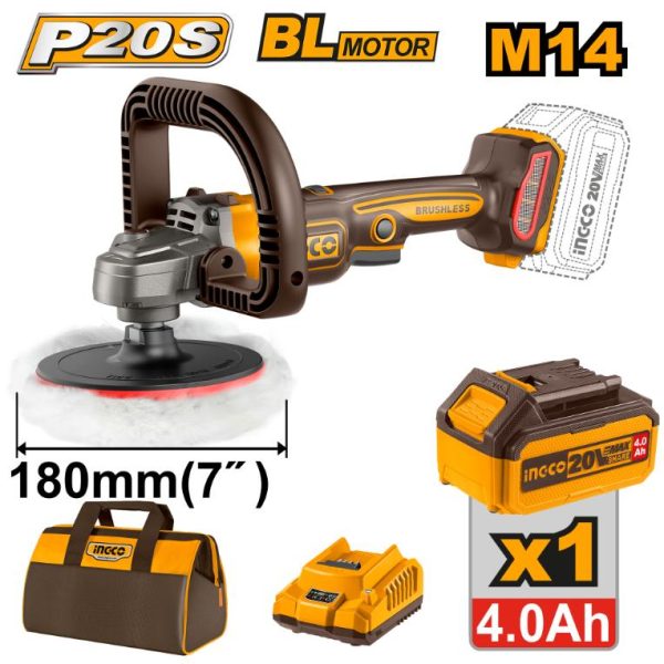 Lithium-ion Angle Polisher 20V