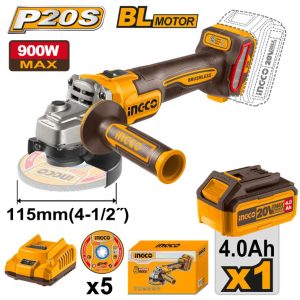 Lithium-ion Cordless Angle Grinder (20V)