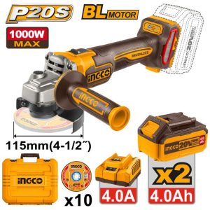 Lithium-ion Cordless Angle Grinder (20V)