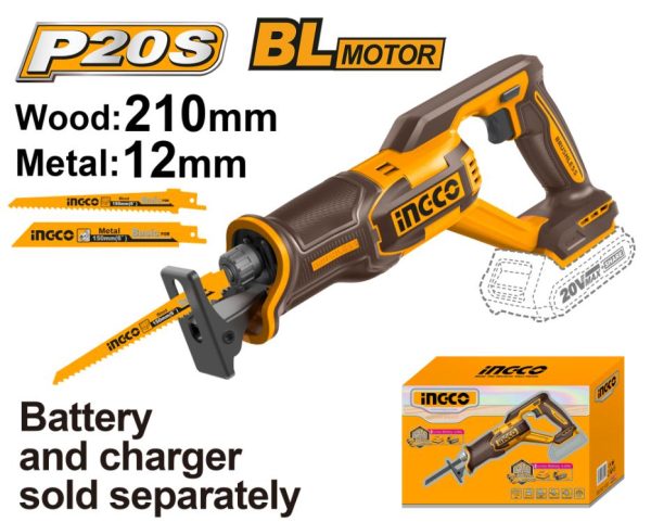 Lithium-ion 20V Cordless Reciprocating Saw