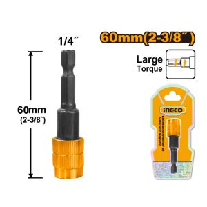 Screwdriver bit holder with release