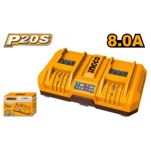 2 port 20V Lithium-Ion Battery Charger