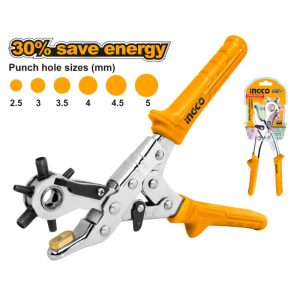 Leather hole punch