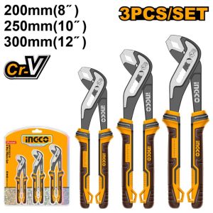 3 Piece pump pliers set